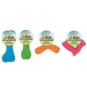 4766572 80518-ast Pet Toy Latex Spiky Chew, 4 In.