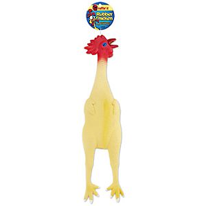 4767430 80527-2 Pet Toy Rubber Chicken, Large