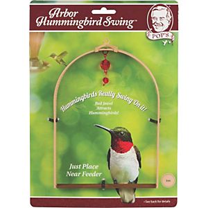 2467470 Arbswing-br Arbor Bird Swing, Brown