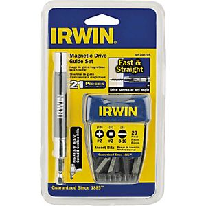 Irwin Industrial 7415987 3057002ds Drive Guide Set Magnetic, 21 Piece