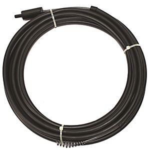 Dc00001-25 0.25 X 25 Ft. Drain Snake Power, Black