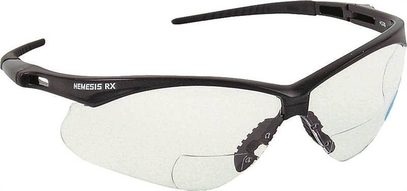 2335693 3013307 2.0 Rx Safety Glasses, Black & Clear