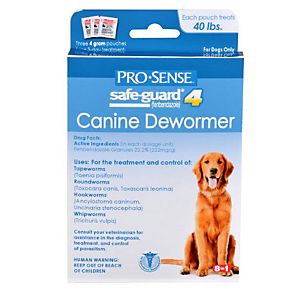 7212848 P-83072 Safeguard 4 Guard Dog Dewormer