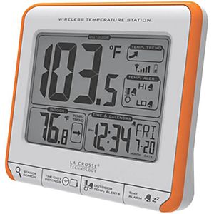 4944203 308-179or Indoor & Outdoor Weather Station Alarm