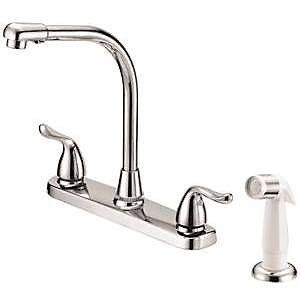 1842699 F8f10036cp Faucet Kitchen 8 In. Porc 2 Handle