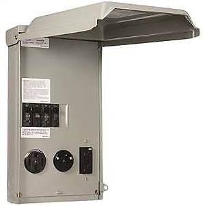 Ge Electrical 7111263 Ge1lu532ss 100 Amp Rv Power Panel