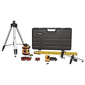 Johnson Level & Tool 4453460 40-6517 Rotary Laser Self Leveling Kit