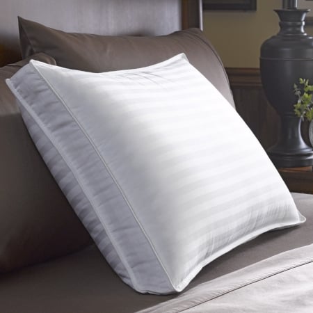 Restful Nights Down Surround Medium Density Pillow, Super Standard