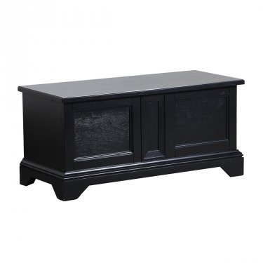 Powell 15A7039 Blackledge Cedar Chest Black