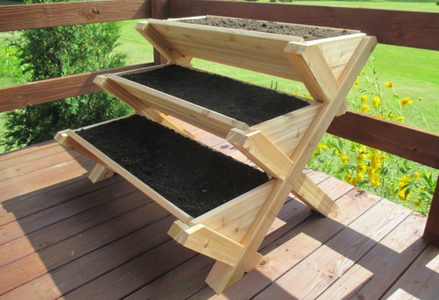 Cascading3 Premium Quality Cascading Raised Garden Bed