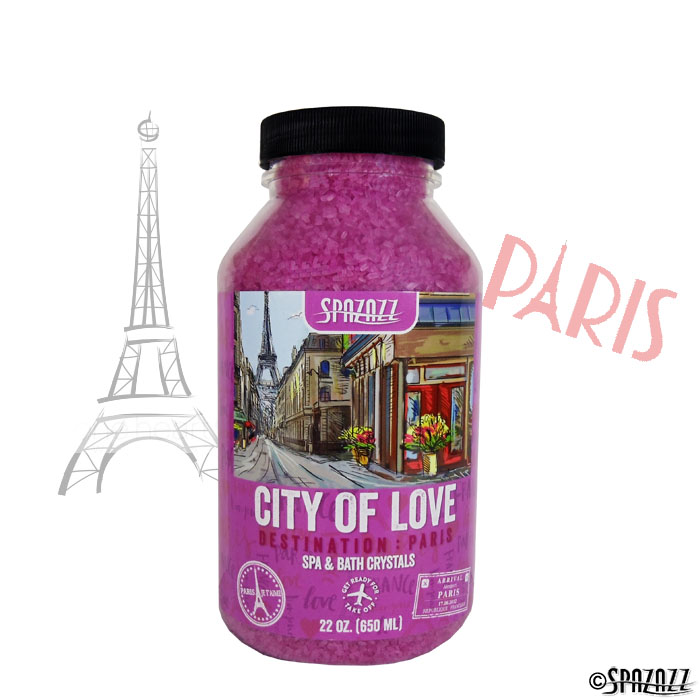 Spz-301 Destinations Paris City Of Love Aromatherapy Crystals 22 Oz Container
