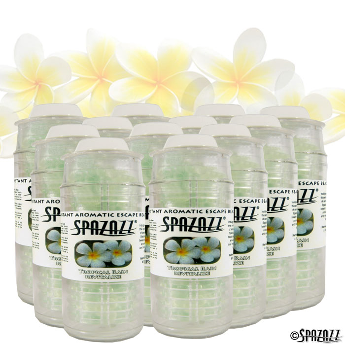 Spz-352 Tropical Rain Revitalize Instant Aromatic Escape Beads 0.5 Oz Jar, Pack Of 12