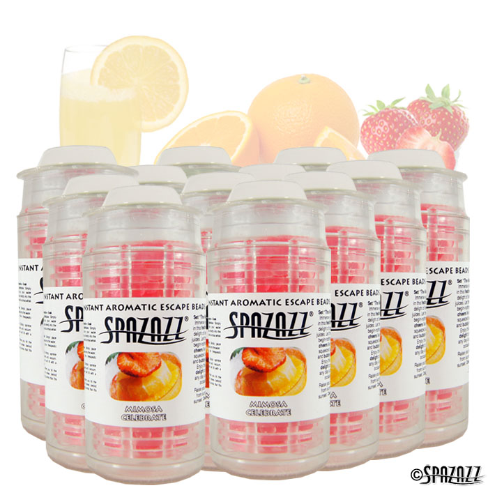 Spz-365 Mimosa Celebrate Instant Aromatic Escape Beads 0.5 Oz Jar, Pack Of 12