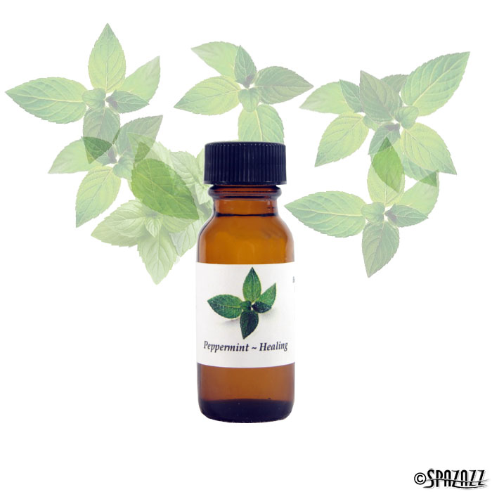Spz-451 Peppermint Healing 100 Percent Aromatherapeutic Oils 0.5 Oz Bottle