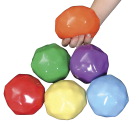 030895 Sportime Yuck-e-balls - 3 0.5 In. - Set Of 6 - Assorted Colors
