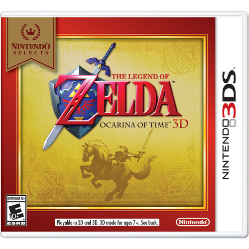 Ctrpaqe2 Legend Of Zelda Ocarina 3ds Video Game