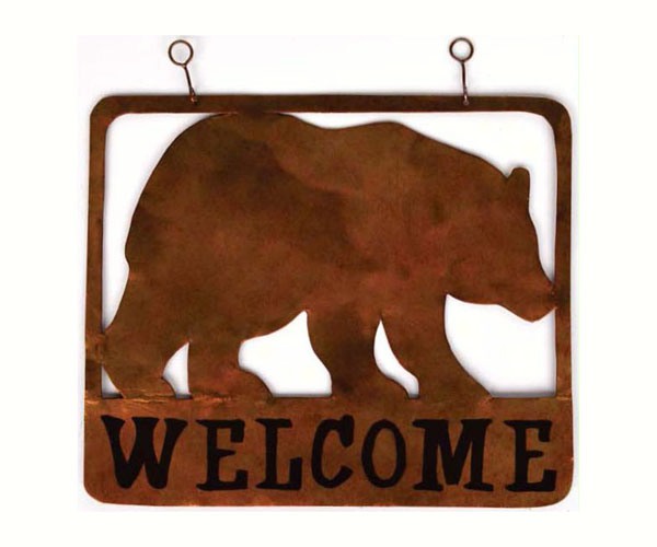 Geblueg528 Bear Welcome Sign
