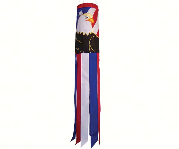 Itb4194 40 In. Eagle Patriotic Windsock