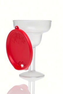 Rgs900 Single Glass Margarita With Lids