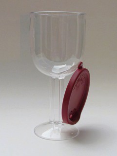 Wgs100 Single Glass Wine With Lid