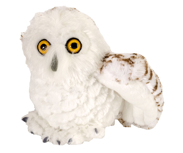 Wr10849 Cuddlekins Snowy Owl, 8 In.