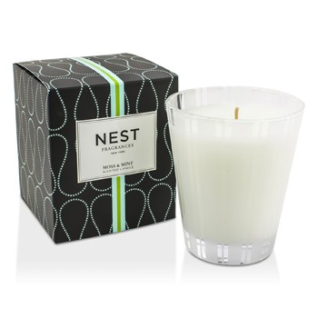 184226 Scented Candle - Moss & Mint, 230 G-8.1 Oz