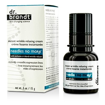 Dr. Brandt 188224 Needles No More Instant Wrinkle Relaxing Cream, 15 G-0.5 Oz