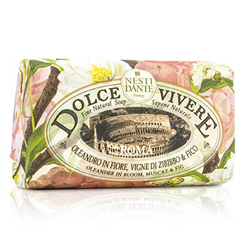 189780 Dolce Vivere Fine Natural Roma Soap - Olenander In Bloom Or Muscat & Fig, 250 G-8.8 Oz