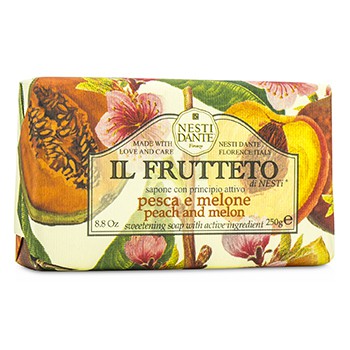 189790 Il Frutteto Sweetening Soap - Peach & Melon, 250 G-8.8 Oz