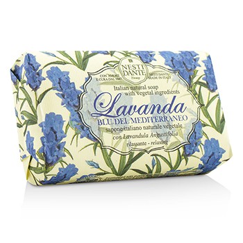 200057 Lavanda Natural Soap - Blu Del Mediterraneo - Relaxing, 150 G-5.29 Oz