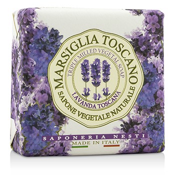200061 Marsiglia Toscano Triple Milled Vegetal Soap - Lavanda Toscana, 200 G-7 Oz