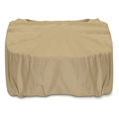 2d-fp44445 Two Dogs Designs 44 In. Square Fire Pit Cover - Khaki