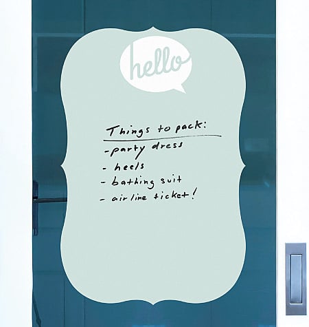 16081 Hello, Hola & Bonjour Dry Erase Wall Decal - 11.5 X 17.5 In. - 3 Per Pack