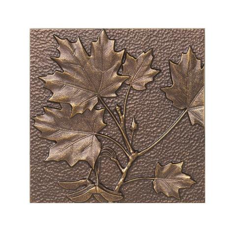 10243 Maple Leaf Wall Decor - Antique Copper