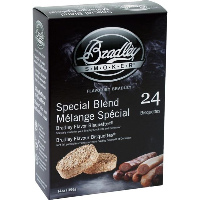 Bradley Smoker Btsb24 Special Blend Bisquettes, Pack - 24
