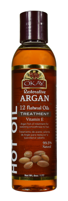 Argan Oil Hot Oil Treatment, 177 Ml - 6 Oz