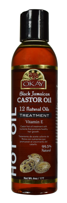 Black Jamaican Castor Oil Hot Oil Treatment, 177 Ml - 6 Oz