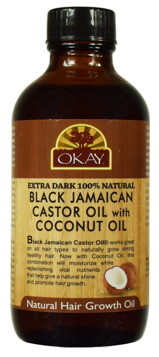 Extra Dark Black Jamaican Castor Oil With Coconut Oil, 118 Ml - 4 Oz