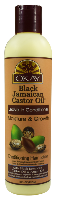 Black Jamaican Castor Oil Leave In Conditioner, 237 Ml - 8 Oz