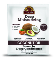 Coconut Oil Deep Moisturizing Leave In Conditioner, 1.5 Oz