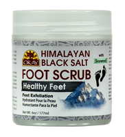 Himalayan Black Salt Foot Scrub, 177 Ml - 6 Oz