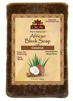 African Black Soap Coconut, 156 G - 5.5 Oz