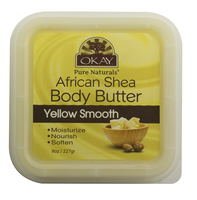 Shea Butter Yellow Smooth Deep Moisturizing, 8 Oz