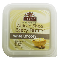 Shea Butter White Smooth Deep Moisturizing, 8 Oz