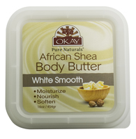 Shea Butter White Smooth Deep Moisturizing, 16 Oz