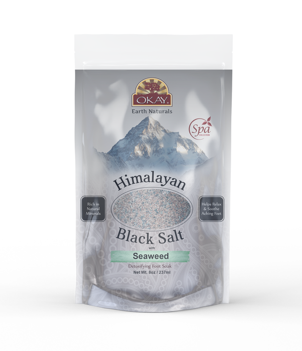 Himalayan Black Salt With Seaweed, 8 Oz
