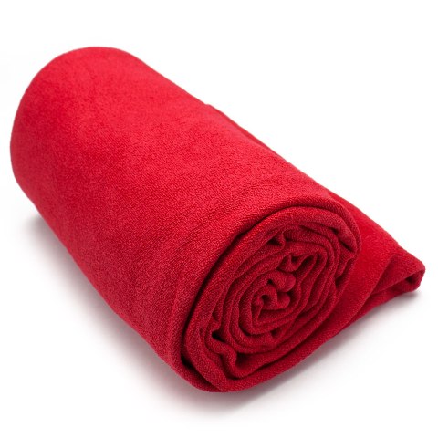 Brybellyholdings Syog-701 Red Non-slip Microfiber Hot Yoga Towel With Carry Bag