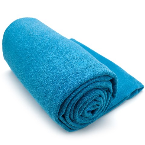 Brybellyholdings Syog-702 Blue Non-slip Microfiber Hot Yoga Towel With Carry Bag