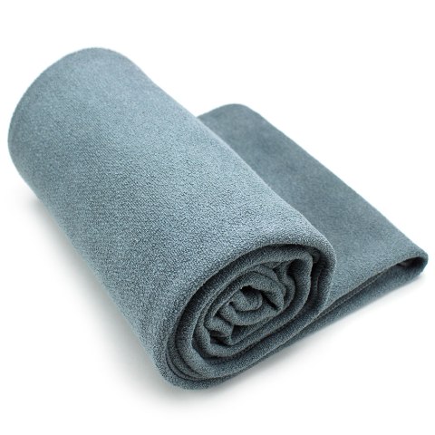 Brybellyholdings Syog-703 Gray Non-slip Microfiber Hot Yoga Towel With Carry Bag