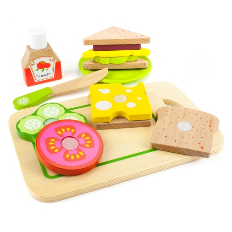 Brybellyholdings Teat-005 Wood Eats Super Sandwich Set